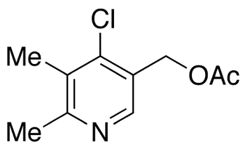 5-Acetoxymethyl-2,3-dimethyl-4-chloropyridine - Chemical structure and product image