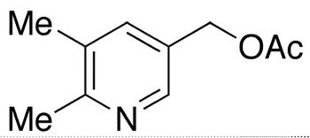 5-Acetoxymethyl-2,3-dimethylpyridine - Chemical structure and product image