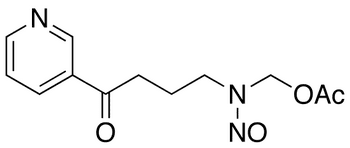 4-(Acetoxymethyl)nitrosamino]-1-(3-pyridyl)-1-butanone - Chemical structure and product image