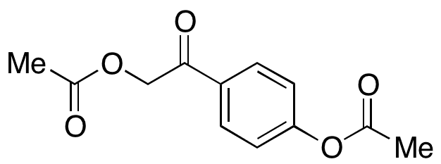 4-(2-Acetoxyacetyl)phenyl Acetate - Chemical structure and product image