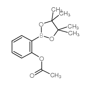 2-Acetoxyphenylboronic acid ; pinacol ester - Chemical structure and product image
