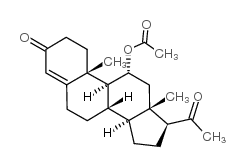11alpha-Acetoxyprogesterone - Chemical structure and product image