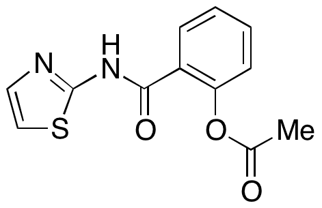 2-Acetoxy-N-(2-thiazolyl)benzamide - Chemical structure and product image