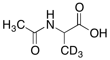 N-Acetyl-DL-alanine-3 3 3-d3 - Chemical structure and product image