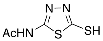 2-Acetamido-5-mercapto-1 3 4-thiadiazole - Chemical structure and product image