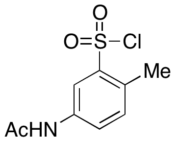 5-(Acetylamino)-2-methylbenzenesulfonyl Chloride - Chemical structure and product image