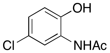2-Acetylamino-4-chlorophenol - Chemical structure and product image