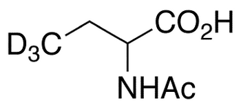 (+/-)-2-Acetylaminobutanoic Acid-d3 - Chemical structure and product image