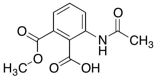 3-(Acetylamino)-1 2-benzenedicarboxylic Acid Methyl Ester - Chemical structure and product image