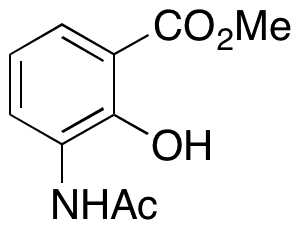 3-(Acetylamino)-2-hydroxybenzoic Acid Methyl Ester - Chemical structure and product image