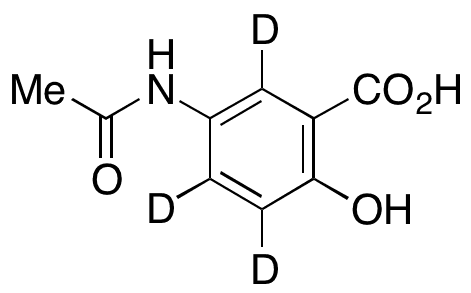 N-Acetyl Mesalazine-d3 - Chemical structure and product image