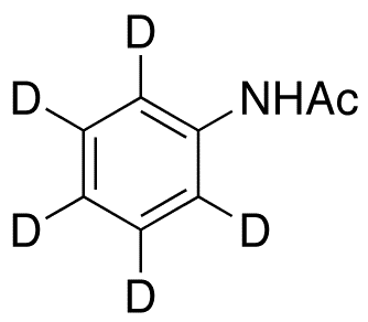 Acetanilide-d5 (Acetylaniline-d5) - Chemical structure and product image