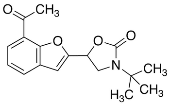 5-(7-Acetyl-2-benzofuranyl)-3-(1 1-dimethylethyl)-2-oxazolidinone - Chemical structure and product image