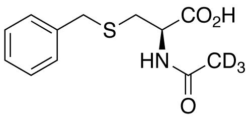 N-(Acetyl-d3)-S-benzyl-L-cysteine - Chemical structure and product image