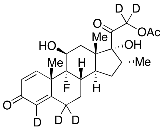 21-O-Acetyl Dexamethasone-d5 - Chemical structure and product image