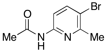 2-Acetylamino-5-bromo-6-methylpyridine - Chemical structure and product image