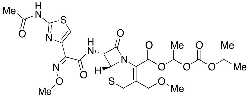 N-Acetyl Cefpodoxime Proxetil - Chemical structure and product image