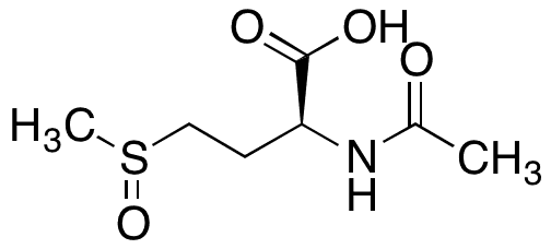 (2S)-2-(Acetylamino)-4-(methylsulfinyl)butanoic Acid - Chemical structure and product image