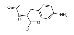 Ac-phe(4-nh2)-oh - Chemical structure and product image