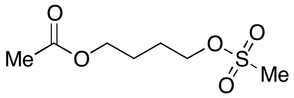 1-Acetate 4-Methanesulfonate 1,4-Butanediol - Chemical structure and product image