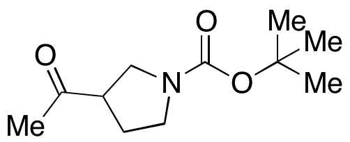 3-Acetyl-1-Boc-pyrrolidine - Chemical structure and product image
