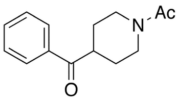 1-Acetyl-4-benzoylpiperidine - Chemical structure and product image