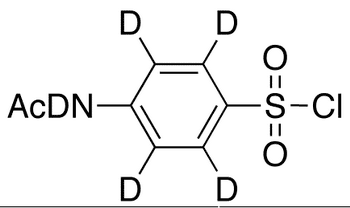 4-(Acetylamino)benzenesulfonyl-d5 Chloride - Chemical structure and product image