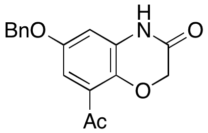 8-Acetyl-6-benzyloxy-4H-benzo[1,4]oxazin-3-one - Chemical structure and product image