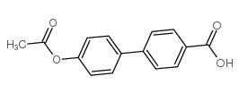 4-Acetoxy-biphenyl-4-carboxylic acid - Chemical structure and product image