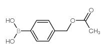 (4-Acetoxymethyl)phenylboronic acid - Chemical structure and product image
