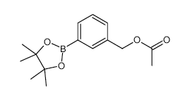 3-Acetoxymethylphenylboronic acid, pinacol ester - Chemical structure and product image