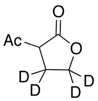 2-Acetylbutyrolactone-3,3,4,4-d4 - Chemical structure and product image