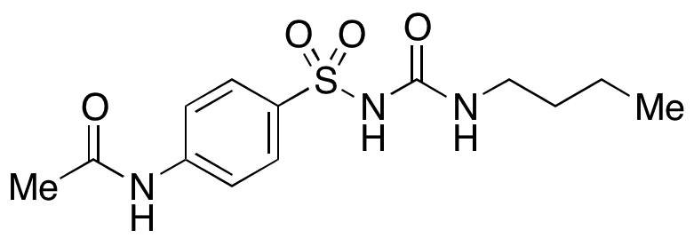 Acetylcarbutamide - Chemical structure and product image