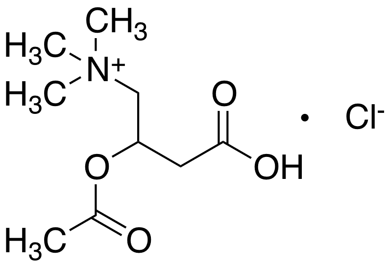 (Â±)-Acetylcarnitine Chloride - Chemical structure and product image