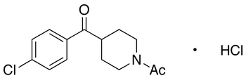 N-Acetyl-4-(4-chlorobenzoyl)piperidine Hydrochloride - Chemical structure and product image