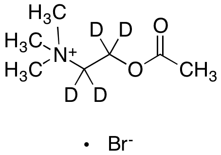 Acetylcholine-1,1,2,2-d4 Bromide - Chemical structure and product image