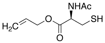 N-Acetyl-L-cysteine Allyl Ester - Chemical structure and product image