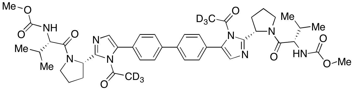 N-Acetyl Daclatasvir-d6 - Chemical structure and product image