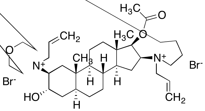 N-Allyl Rocuronium Dibromide - Chemical structure and product image