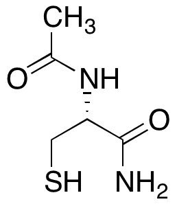 N-Acetylcysteine Amide - Chemical structure and product image