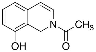 2-Acetyl-3-dehydro-8-isoquinolinol - Chemical structure and product image