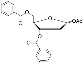 1-Acetyl-2-deoxy-3,5-di-O-benzoylribofuranose - Chemical structure and product image