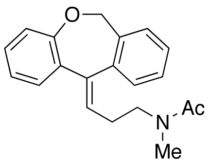 (E)-N-Acetyl-N-desmethyl Doxepin - Chemical structure and product image
