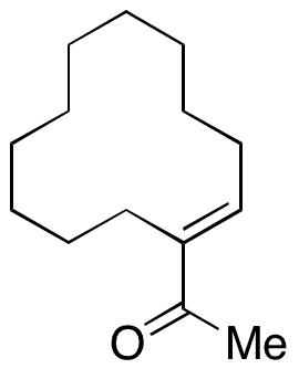 1-Acetylcyclododecene - Chemical structure and product image