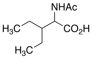 Acetyl-D,L-diethylalanine - Chemical structure and product image
