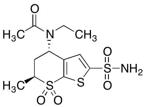 N-Acetyl Dorzolamide - Chemical structure and product image