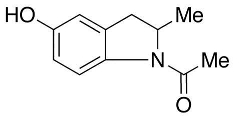 1-Acetyl-2,3-dihydro-2-methyl-1H-indol-5-ol - Chemical structure and product image