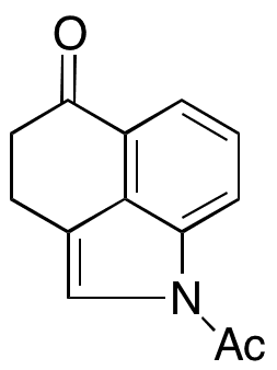 1-Acetyl-3,4-dihydrobenz[cd]indol-5-(1H)-one - Chemical structure and product image