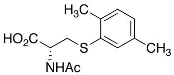 N-Acetyl-S-(2,5-dimethylbenzene)-L-cysteine - Chemical structure and product image
