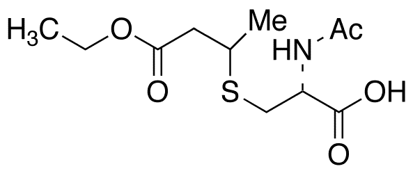 N-Acetyl-S-(2-ethoxycarbonylethyl-1-methyl)-L-cysteine-d3 - Chemical structure and product image